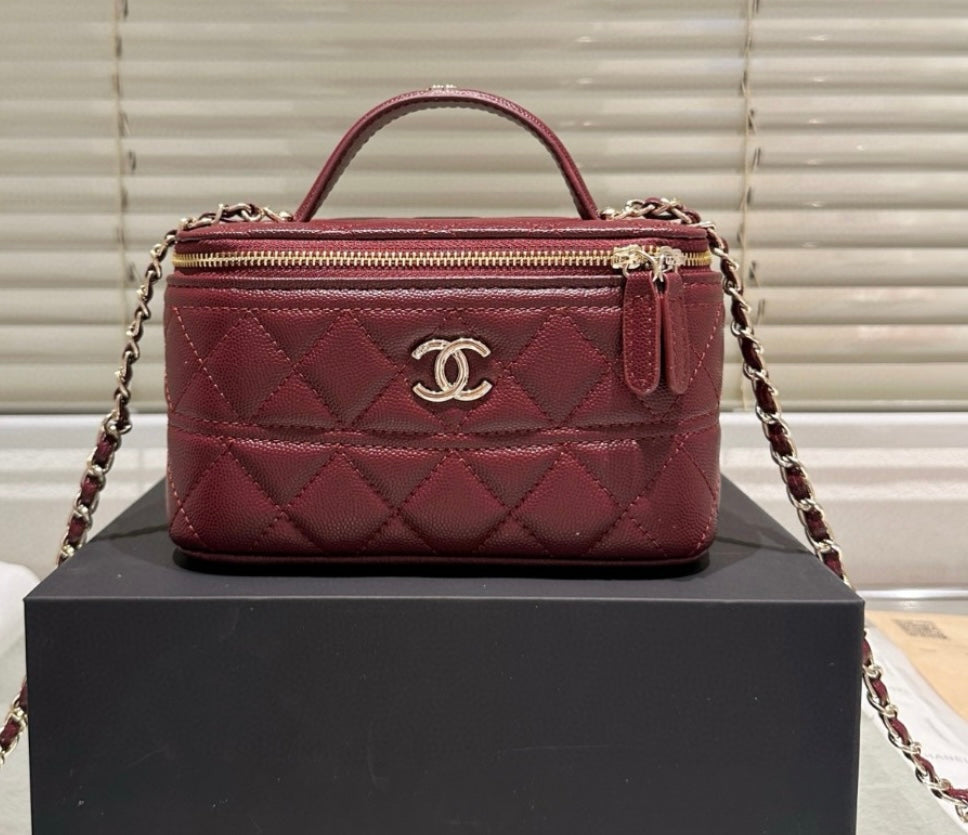 Vanity Bag Burgundy